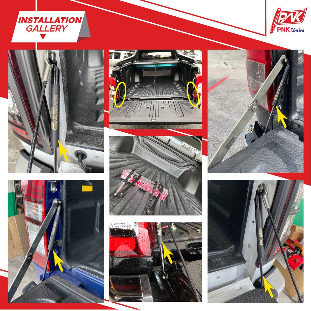 Toyota Hilux Revo Rogue Tailgate Assist